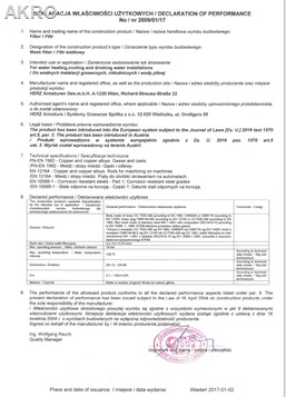 Filtr z reduktorem ciśnienia Herz 1"